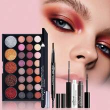 POPFEEL Valentine's Day Makeup Set, Includes Eyeshadow, Lip And Eye Products, Long-Lasting And Easy To Use, Comes With Portable Storage Bag, Suitable For Daily, Travel And Romantic Looks - Baby Pink - View 8