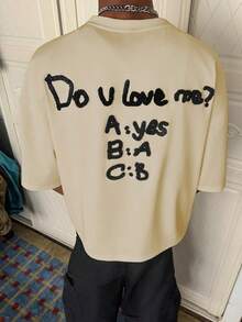 Personalized, Vacation, Male, Party, 2000s, Summer, Festival, New Year, Search. A Humorous Rhetorical Question Embroidered On Towels: "Do You Love Yourself?" With An Answer. - 腳 - 查看 1
