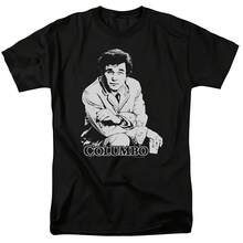 Columbo Title T Shirt Mens Licensed Classic TV Merchandise Frank Black - 款式 - 查看 1