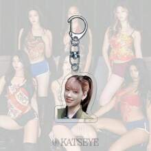 KATSEYE Keychain, Sophia, Lara, Chanelle, Daniela, Yoonchae, Manon, Fan Merchandise, New Album And Songs, Idol Merchandise Friend Birthday Gift, Acrylic 2D Keychain, Concert Light Stick Merchandise, Valentine's Day Gift, Small Gift, Collectible - Multicolor - View 4