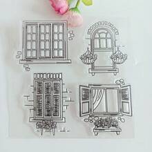 Stempel Silikon Transparan/Stempel untuk Scrapbooking, Pembuatan Kartu, Dekorasi DIY, Seri Bunga, Lanskap, Alam, Tanaman - alam - View 6