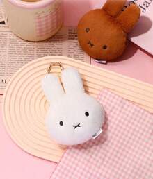 Miffy Plush Multi-Function Storage Bag: Coin Purse, Keychain, Card Holder And Earphone Storage Box - Multicolor - View 7