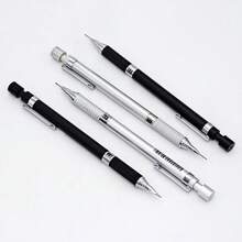 Metal Mechanical Pencil Set, 0.5mm & 0.7mm Fine Lead Pencils ,Metal Drafting Pencils For Precise Writing, Sketching & Drawing Smooth & Precise Writing For Sketching, Drawing & Office Work, Back To School - Multiple Styles - View 10