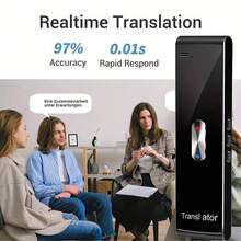Portable AI Voice Translator - Instant Two-Way Translation, Supports 137 Languages, High Accuracy, Suitable For Travel, Business, Learning - View 3