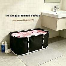 Household Rectangular Bathtub, Foldable Bath Tub, Portable Bathtub, Adult Bathing Tub - A - View 4