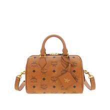 Mcm Ella Senior Visionary Lady Shoulder Strap Handbag - 干邑色MWBFAEA03CO001 - 查看 1