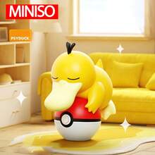 Miniso 1个随机夜光宝可梦精灵球微型生态瓶，可爱皮卡丘和伊布睡觉摆件，庭院装饰，节日和生日推荐礼物 - 1件隨機款式 - 查看 9