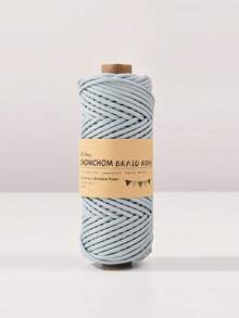 3mm/50m Braid Rope, Thick Polyester Cord For DIY Macrame, Plant Hangers & Crochet Projects - Multicolor - View 36