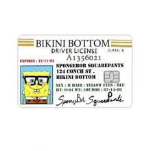 SpongeBob SquarePants 2入姓名貼貼紙 DIY 裝飾精緻 銀行卡情侶學生學習用品貼花貼片文件女孩生日禮物 - 彩色 - 查看 8