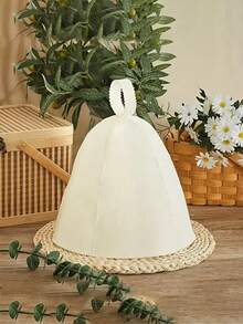1 pieza Gorro de sauna y ducha de fieltro simple y elegante, de secado rápido, sombrero de baño para aguas termales, gorro absorbente de agua para secar el cabello, adición para aguas termales y sala de sauna, gorro de sauna suave para uso en interiores y exteriores, adecuado para jacuzzis, salas de vapor, spas, cascos de sauna - Multicolor - Ver 9