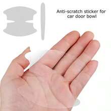 8PCS Door Handle Sticker, Scratch-Proof Car Door Protective Sticker, Door Bowl Protective Film - A - View 6