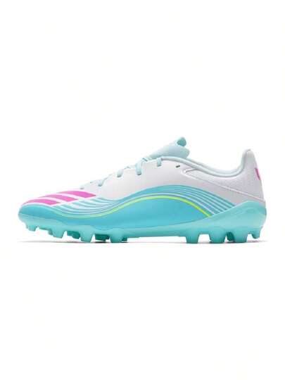 Adidas 男女款足球鞋 F50  LEAGUE 2G/3G AG 2026 夏季 AG 釘鞋 比賽運動撞色短釘足球鞋 JQ0940