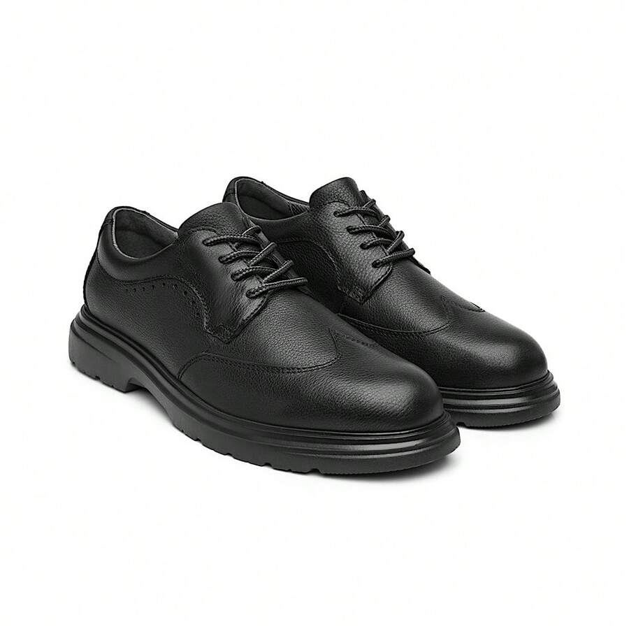 ZAPATOS FLEXI HOMBRE 418507 PIEL NEGRO - Negro - Ver 1