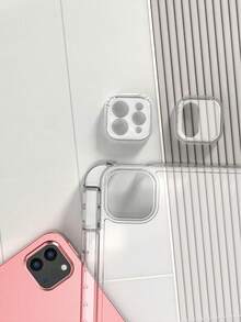 黑色透明壓克力保護殼，適用 iPad A16 11代/10代、Air 11/13 M2/M3、Pro 11/13/12.9、Mini 6/7、7代/8代/9代，三折立式支架保護套，附筆筒，自動休眠/喚醒 - 黑色 - 查看 7
