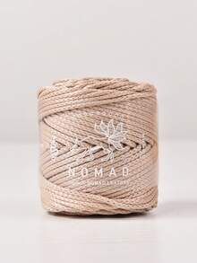 2mm/50m Simulated Leather Rope Weaving Rope, High-Quality Polyester Rope, Suitable For Hand Weaving, Crochet And Bohemian Style Decoration - Multicolor - View 7