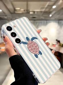 1件 Premium Line Lucky Turtle 軟手機殼保護套，相容於 Honor Galaxy A04e/12/A13/A14/A34/A50/A52/A53/A54/S21/S22/S23/S24/S25/S25Ultra/S25FE/S26/S26 PLUS/S26 ULTRA/S26 EDGE/ 6A/7A/8A/ 12T/13T/15T/15 TPRO，[國際版而非本地版] - 無色 - 查看 6