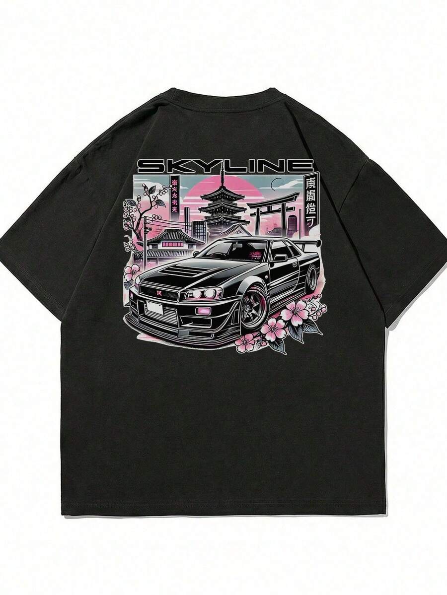 Camisetas de hombre - Negro - Ver 1