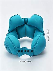 U-Shaped Inflatable Neck Pillow With Automatic Neck Support, Portable, Multi-Angle Adjustable, Quick-Release Buckle, Suitable For Travel, Home, Office And Car Use, Great Gift Recommendation For Holidays And Outdoor Activities - Multicolor - View 11