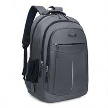 SHILAN Mochila para portátil de negocios & desplazamientos, diseño de múltiples compartimentos, mochila de gran capacidad de almacenamiento con tiras reflectantes para uso en oficina y viajes de negocios - Multicolor - Ver 2