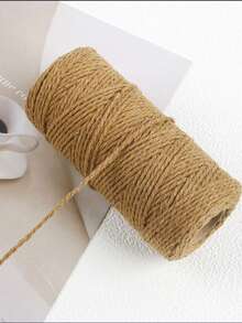2mm 100M Colorful Macrame Cord Handmade Crafts DIY Beige Twisted Cord Twine Rope String Home Textile Two Strand Weaving Decor, Rope, Macrame Yarn For Wall Hangings, Plant Hangers, Crafts, DIY Decorating Projects - Multiple Styles - View 16