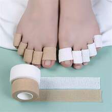 20 pièces de protecteurs d'orteils auto-adhésifs - Tissu élastique, prévient la friction entre les talons hauts et les chaussures, respirant et portable, convient pour l'extérieur, les sports, les voyages, le bureau et l'utilisation à la maison - A - Voir 10