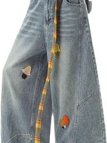 Women Pants - Blue - View 5