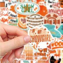 50Pcs Cartoon Taylor Stickers Fun Graffiti Gifts Decor Stickers Taylor Mech Taylor Stuff Taylor Gifts Vinyl Waterproof For Laptop Phone ,Case,Gifts, Computer, Journaling, Skateboard ,Water Bottles ,Scrapbooking ,Guitar School Supplies - A - View 5