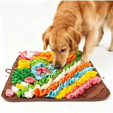 1pc Pet Snuffle Mat Indoor Use Cat Dog Universal SnuffleMat Food Hiding Training Blanket Foraging OlfactoryPet Slow Feeder Mat - Multicolor - View 15