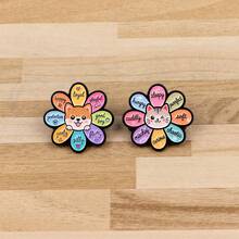 Lapel Enamel Pins And Brooches Badge Pins For Backpacks Bags Backpack Cool Decoration Friend For Gifts - Multicolor - View 3