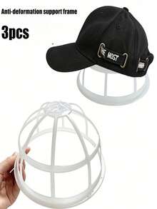 Anti-Deformation Hat Stand, Baseball Cap Drying Rack, Multi-Functional Hat Rack, Desktop Baseball Cap Shaper, Built-In Support Frame Wig Styling Rack, Suitable For Flat Brim Hats, Bucket Hats And Various Hat Styles, Wig Stand,Bedroom Room Decor,Back To School - Multicolor - View 5