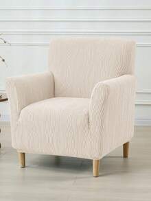 1PC Solid Color Armchair Cover Stretch Club Chair Slipcover Home Decor Removable Washable Single Sofa Cover For For Living Room Hotel - Multicolor - View 9