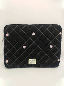 1 buah Sarung Tablet Bordir Hati Lucu, Ringan dan Tahan Gores, Cocok untuk Tablet 11"/13"/15", Tas Pelindung Penyimpanan Komputer Sentuh Nyaman Bertekstur Kreatif - MultiWarna - View 17