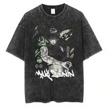Bring Me The Horizons T-Shirt, Rock Music, Harajuku, Short Sleeve, Streetwear, Summer, Men Women, Washed T-Shirts - 粉色 - 查看 1