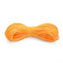 Silk Thread Satin Cord 2mm - 5 Meters Various Colors - 黃色 - 查看 4