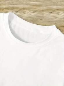 Short-Sleeved T-Shirt For Boys - White - View 3