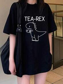 Women T-Shirts - Black - View 1