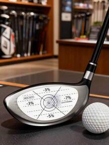 15/30/60 miếng băng dán va chạm golf, nhãn dán điểm ngọt golf, chỉ báo va chạm gậy tập luyện swing cho luyện tập golf - A - Xem 11