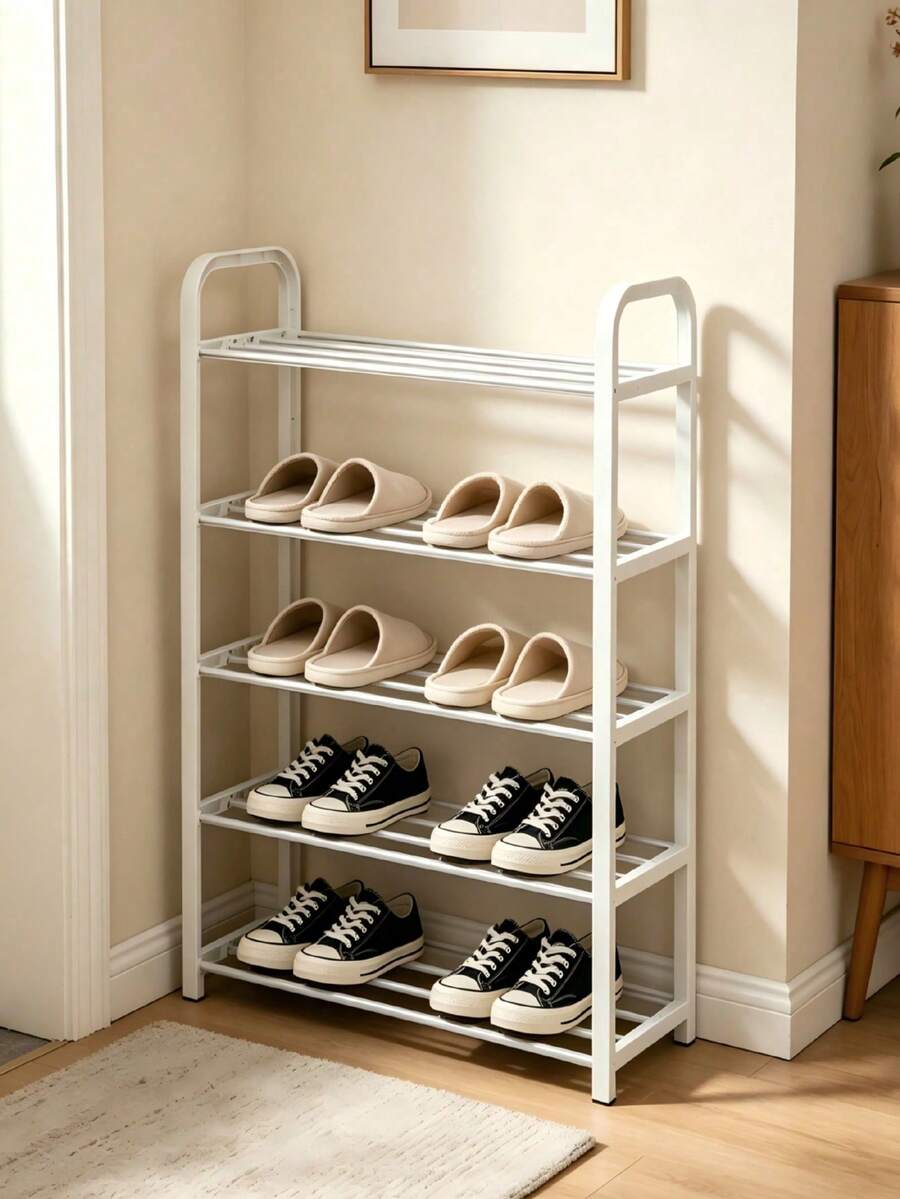 1-Piece Shoe Rack With Multiple Layers And Large Capacity, Space-Saving For Easy Storage. Sturdy And Stable With Strong Load-Bearing, Suitable For Entryways And Bedrooms. - Multiple Specifications - View 1