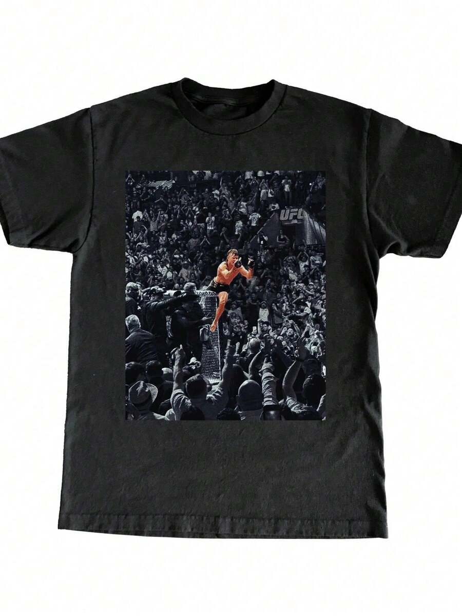Camiseta de Demetrious Johnson U1FC, Regalo para Fanáticos de MMA - Negro 4 - Ver 1