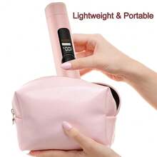 2 In 1 Women Electric Razor & Bikini Trimmer, IPX7 Waterproof Wet Dry Shaver With Ceramic Sharp Blade, USB Rechargeable 400mAh Dual Head Hair Trimmer For Face, Underarm, Leg And Pubic Hair, Portable Personal Groomer, Gift For Men Women,Multiple Color - 西瓜粉 - 查看 7