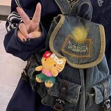 Women Fashion Backpacks - Retro Blue - View 4