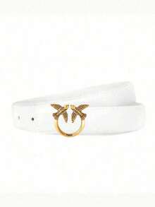 Ceinture pour femmes, ceinture de taille décorative minimaliste et polyvalente à la mode pour jeans et jupes - Multicolore - Voir 5