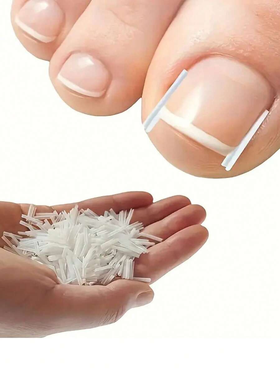 100pcs/Set Ingrown Toenail Correction Pads, Painless Ingrown For All Types Of Foot Care - Multicolor - View 1
