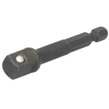 DEWALT Hex Shank Adapter Socket Connector Conversion Bar, Square Adapter Max Impact 1/4" Conversion Hex Adapter Power Tool Accessories, Electric Screwdriver Adapter Drill Bit, DEWALT DWAF38ADPT - DWAF38ADPT - View 2