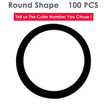 50/100/200/300 Pcs Custom Initials Wax Stickers, Handmade Wax Seal Stickers For Wedding Invitation, Self-Adhesive Envelope Wax Stickers-30 Colors Available!, Personalized Gift - Multicolor - View 24