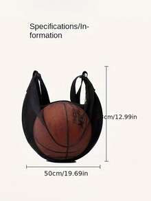 Customized Sports Ball Bags; Storage Bags For Basketballs And Soccer Balls; Shoulder/Crossbody Volleyball Bag; Mesh Sports Training Bag. - Multicolor - View 12
