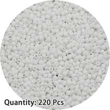 220顆 3mm 捷克玻璃珠，適用於 DIY 珠寶製作、手鍊、項鍊及波希米亞風格手工藝 - diy烤漆米珠 - 查看 12