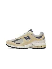 New Balance NB 2002R 百搭舒適 低筒 休閒跑步鞋 男女同款 米色 - 米色 - 查看 13
