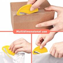 Multifunctional Envelope Cutter, Portable Cutting Tool. Cute Shaped Scissors And Portable Package Opener - Perfect For Students And Office Use, Fun Design, Durable - Multicolor - View 7