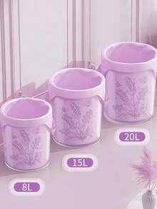 5/40/50/100pcs Lavender Scented Purple Shopping Bags, Suitable For Wholesale And Retail Use In Supermarkets And Stores, Garbage Bags - A - View 7